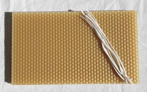 DIY Gör Det Själv Kit - Bivaxljus Rullade