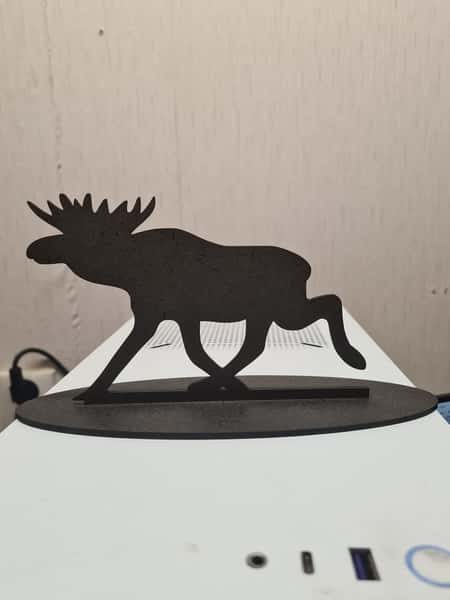 Stor dekorations älg