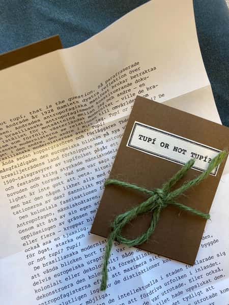 Halsband av återbruk – dockarm