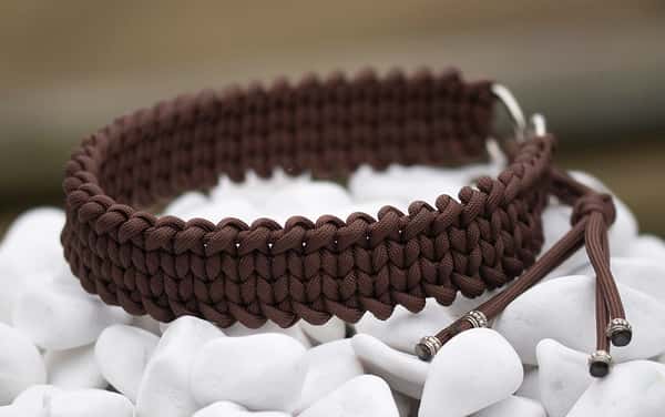 Halsband 45 cm i Brunette Brown