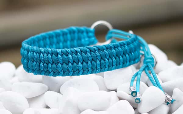 Halsband 41 cm i Cerulean Blue & Ocean Glance