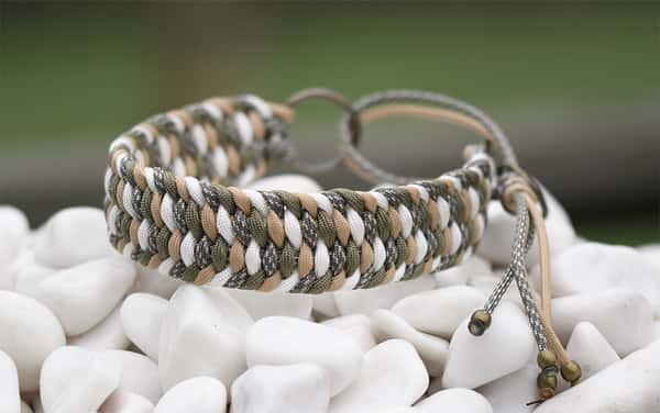 Halsband 37 cm i Acu Digital Camo, White, Sand Tan & Khaki