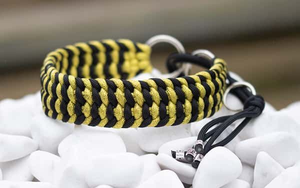 Halsband 36 cm i Black & Starfruit