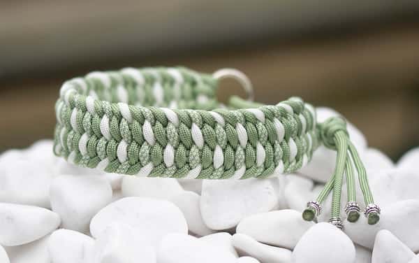 Halsband 32 cm i Holy Guacamole, Holy Guacamole & White Diamonds, White