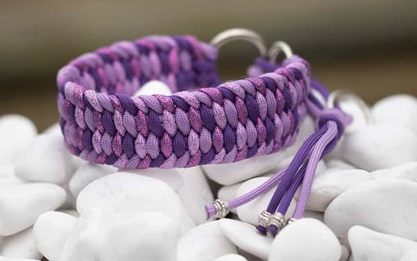 Halsband 29 cm i Deep Purple, Glazed Donut, Pastel Purple & Sparkly Princess
