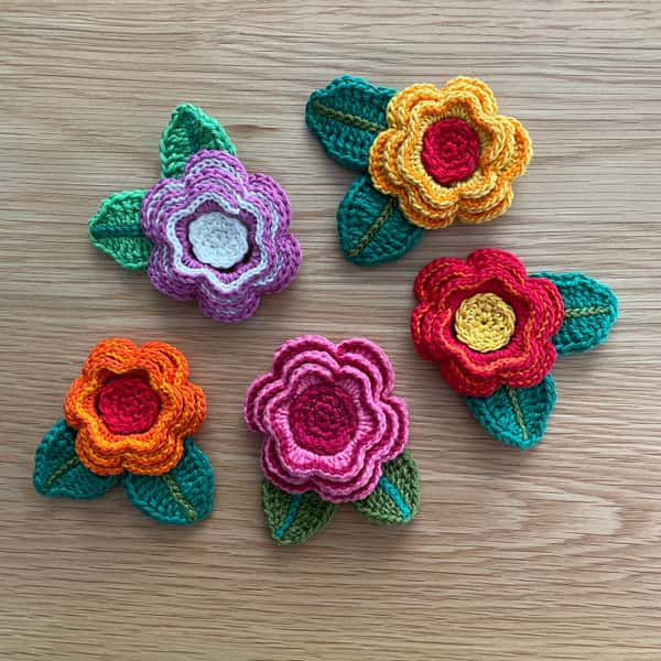 Brosch - blomma