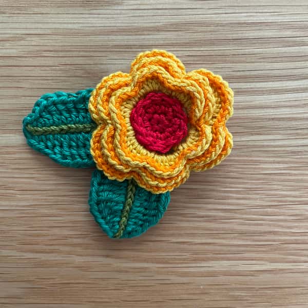 Brosch - blomma