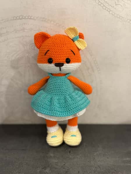 Räv i klänning 👗 🦊