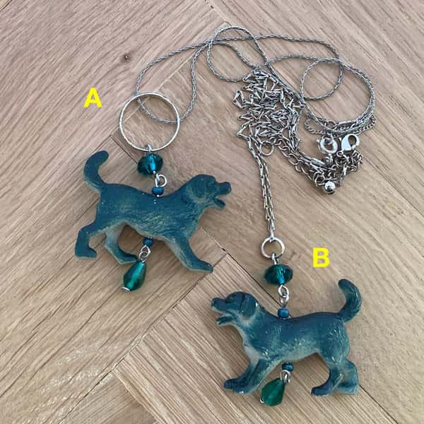 Halsband av återbruk – hund / retriever