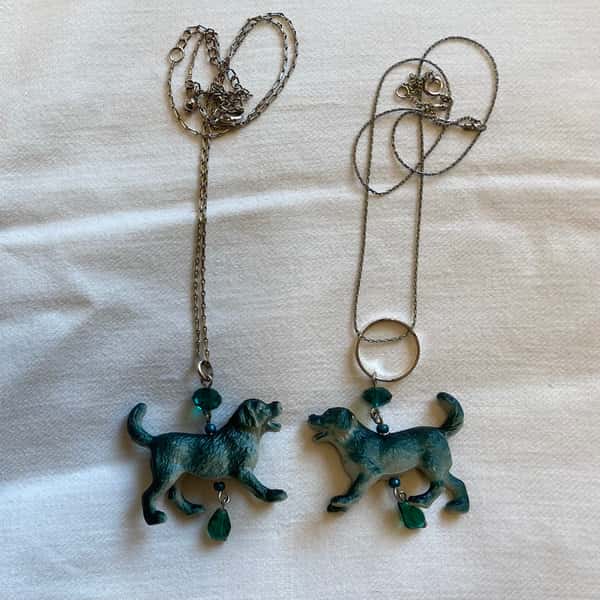 Halsband av återbruk – hund / retriever