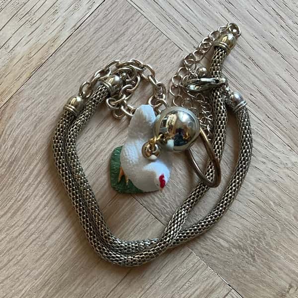 Halsband av återbruk – höna