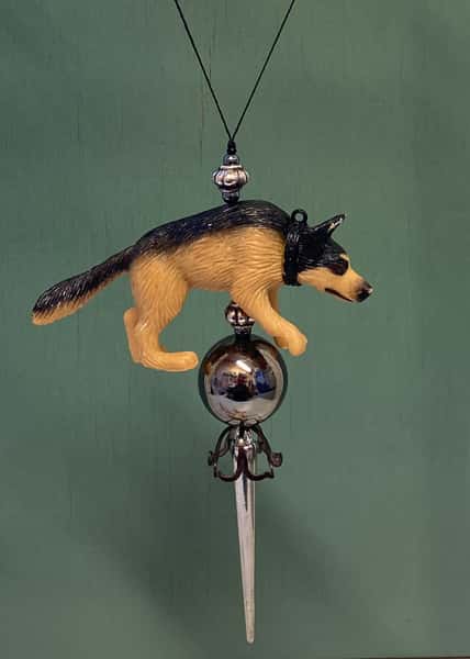 Pynt / julgranspynt – hundar / stövare / schäfer