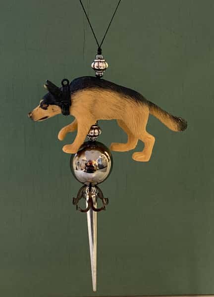 Pynt / julgranspynt – hundar / stövare / schäfer