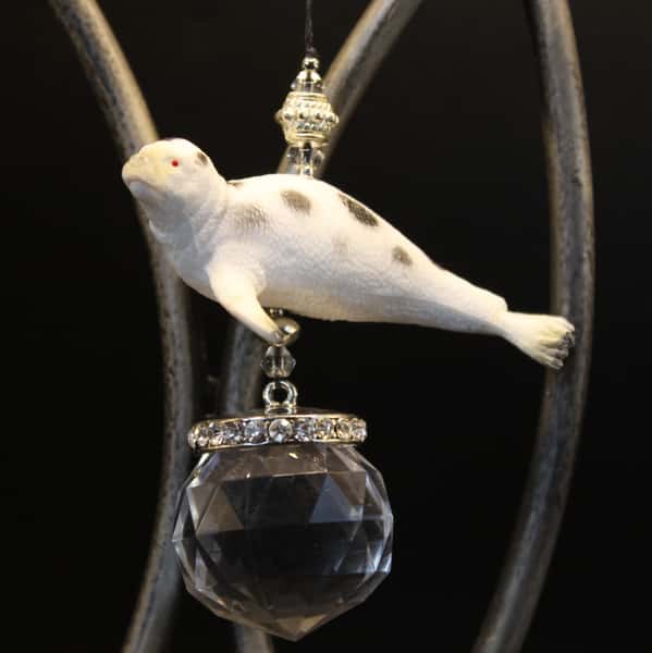 Pynt / julgranspynt – valross / sjölejon / säl