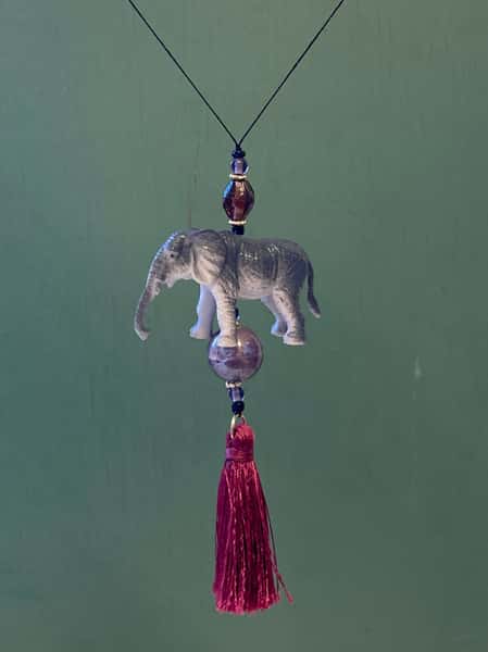 Pynt / julgransdekoration / ramadandekoration – elefant