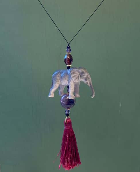 Pynt / julgransdekoration / ramadandekoration – elefant