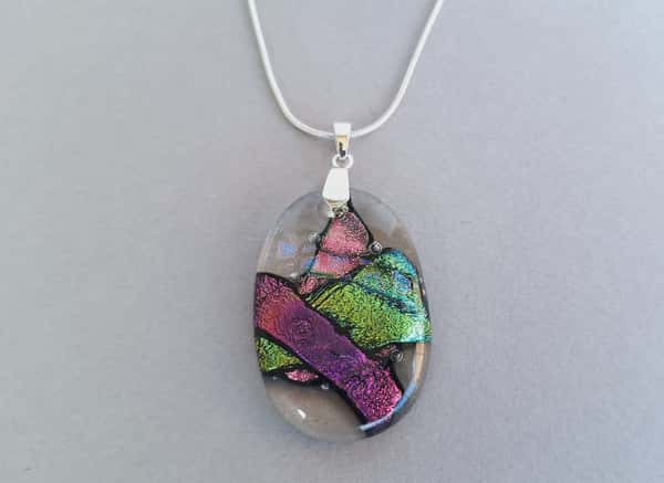 Dichroic Glas Smycke Hängen
