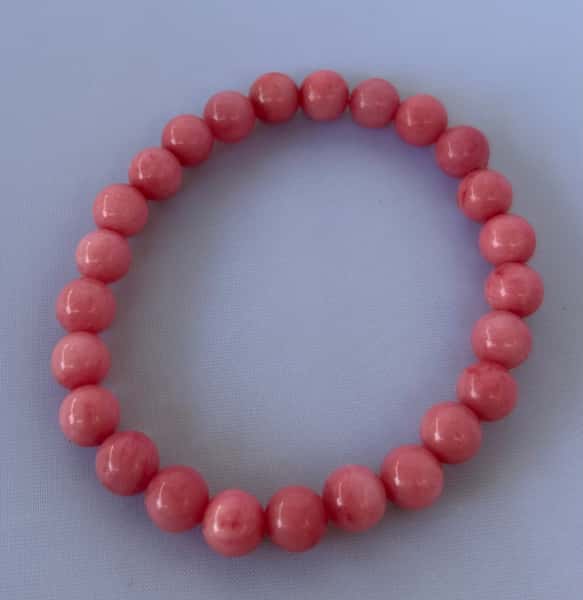 Armband med Röd kalcedon