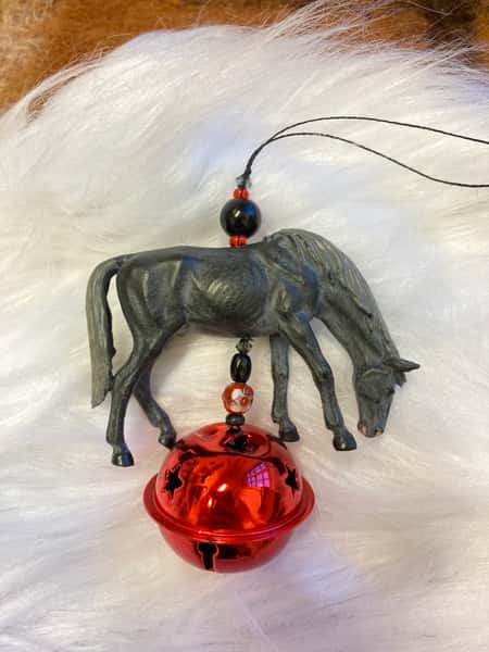 Pynt / dekoration för julgran / ramadan – häst