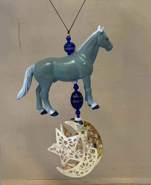 Pynt / dekoration för julgran / ramadan – häst