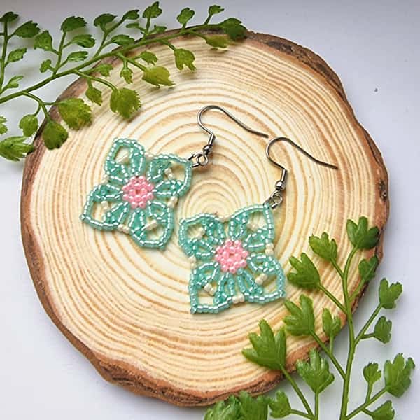 Spetsörhängen Körsbärsblomster