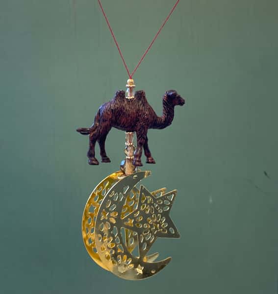 Pynt / julgransdekoration / ramadandekoration – kamel