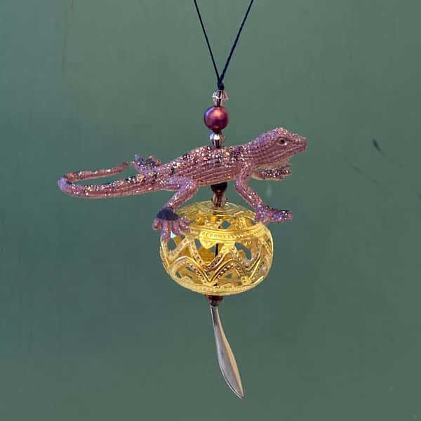 Pynt / julgransdekoration / ramadandekoration – ödlor