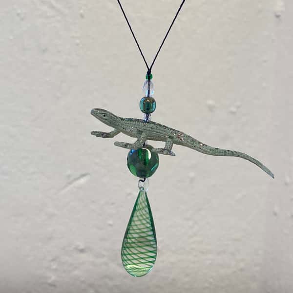 Pynt / julgransdekoration / ramadandekoration – ödlor