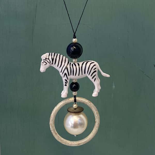 Pynt / julgransdekoration / ramadandekoration – zebra