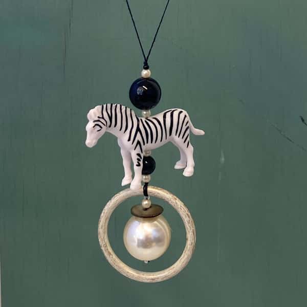 Pynt / julgransdekoration / ramadandekoration – zebra