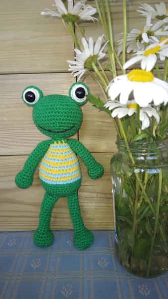 Amigurumi Groda 20cm