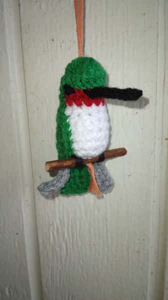 Amigurumi Kolibri ~10cm