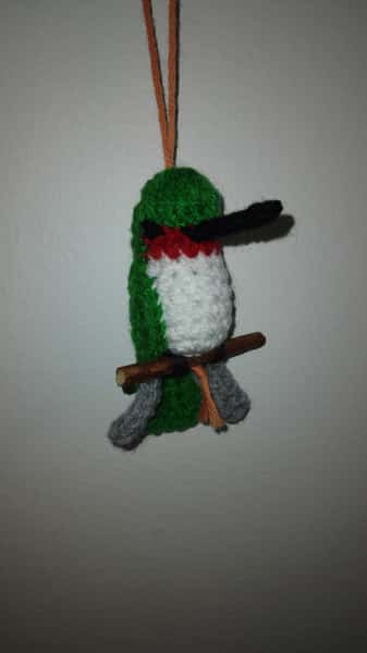 Amigurumi Kolibri ~10cm