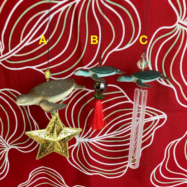 Pynt / julgransdekoration  – sköldpadda