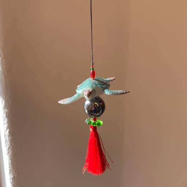 Pynt / julgransdekoration  – sköldpadda