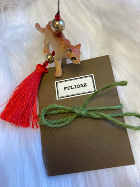 Pynt / julgransdekoration – kattdjur / ökenlo / lodjur / puma