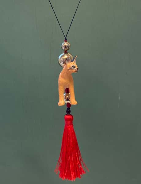 Pynt / julgransdekoration – kattdjur / ökenlo / lodjur / puma