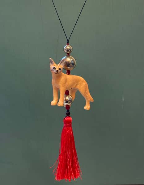 Pynt / julgransdekoration – kattdjur / ökenlo / lodjur / puma