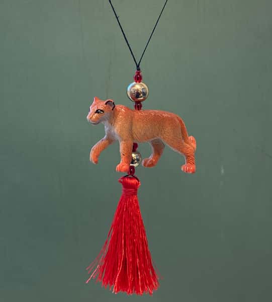 Pynt / julgransdekoration – kattdjur / ökenlo / lodjur / puma
