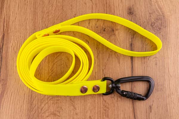 Hexa Neongul hundkoppel med Twist-Lock karbinhake, 20 mm