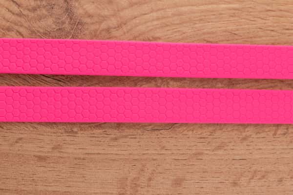 Hexa Neonrosa hundkoppel med Twist-Lock karbinhake, 20 mm