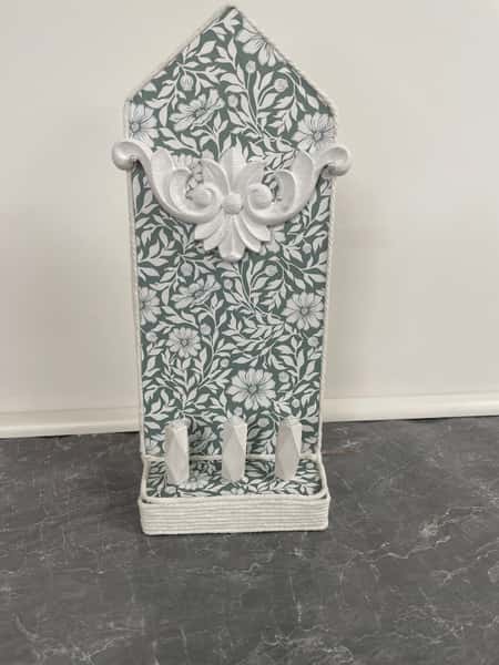 Smyckeshållare romantisk grönblå