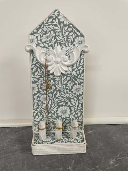 Smyckeshållare romantisk grönblå