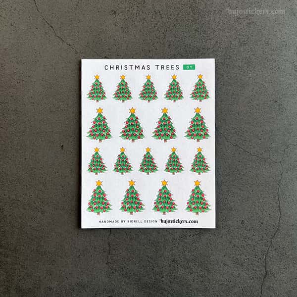 Stickers – Julgran