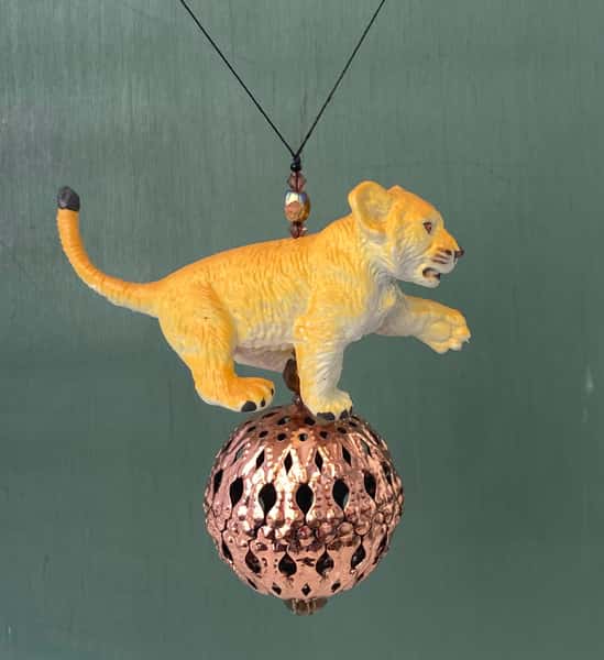 Pynt för jul / ramadan – kattdjur / lejon / tiger / lejonunge / tigerunge