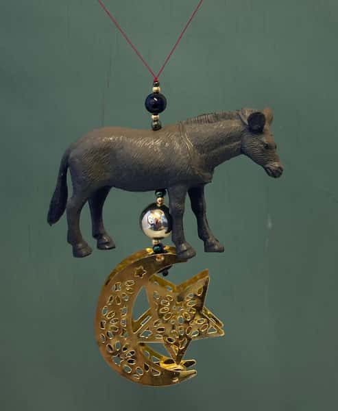 Pynt / dekoration för julgran / ramadan – mulåsna / mula