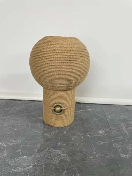 Vas makramé beige