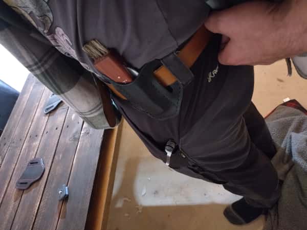 Svamp knivs fodral