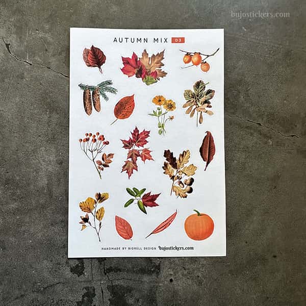Stickers – Vintage höst