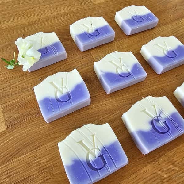 Lavendel tvålhandgjord